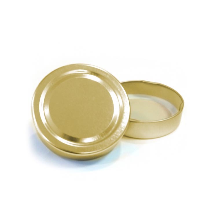 Gold Deep Jar Lid