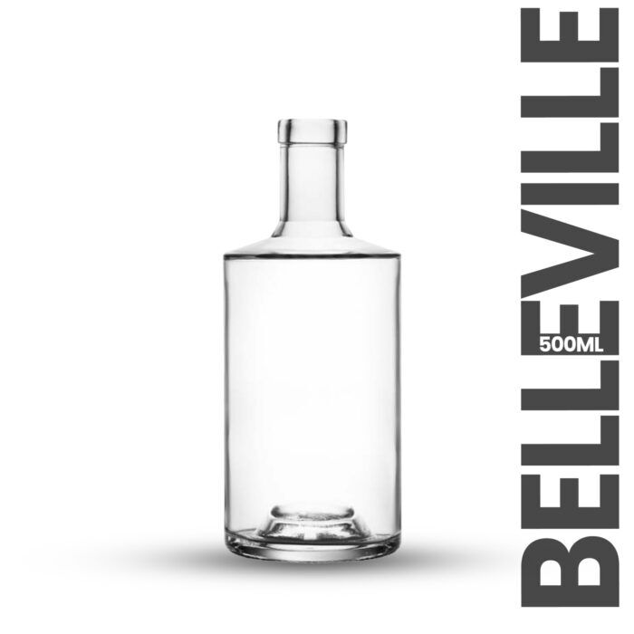 Glass Bottle Belleville 500ml
