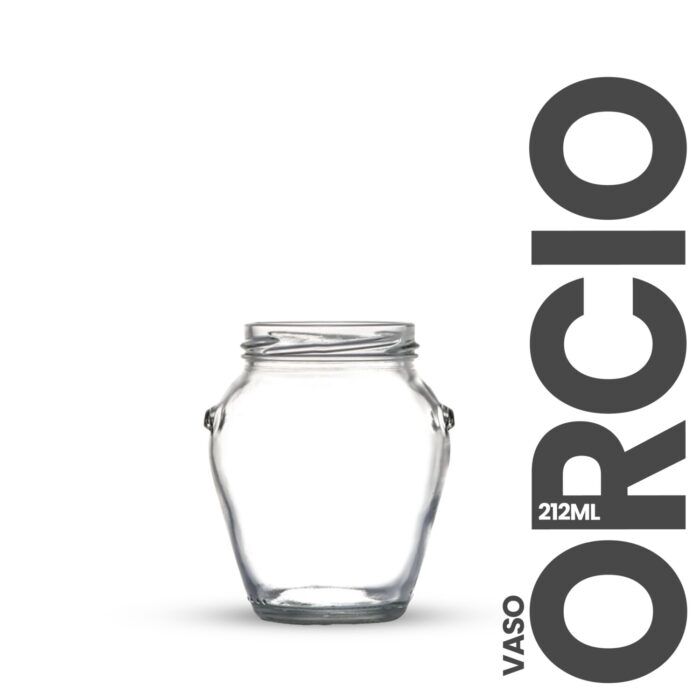 Glass Jar Vaso Orcio 212ml