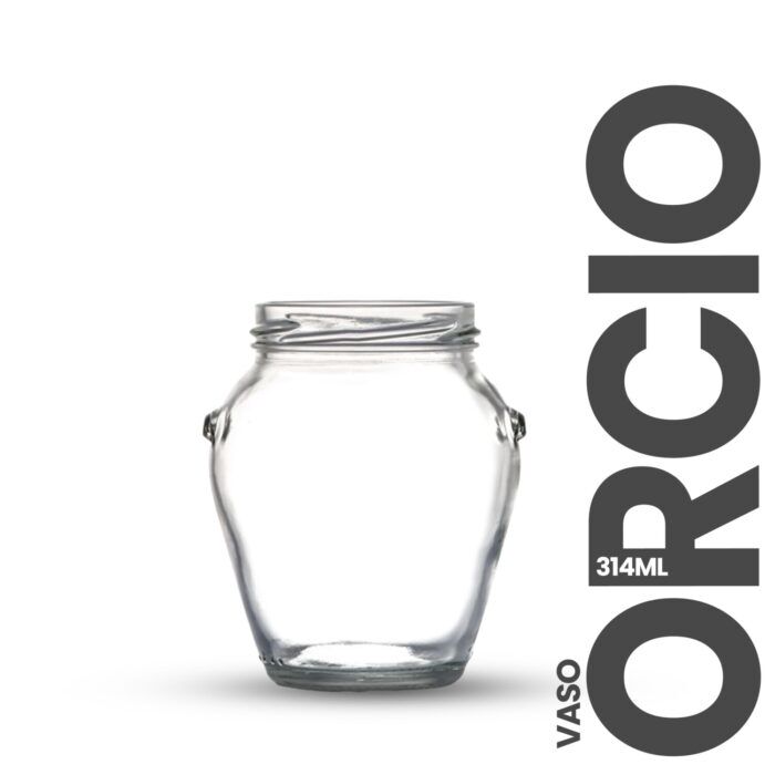 Glass Jar Vaso Orcio 314ml