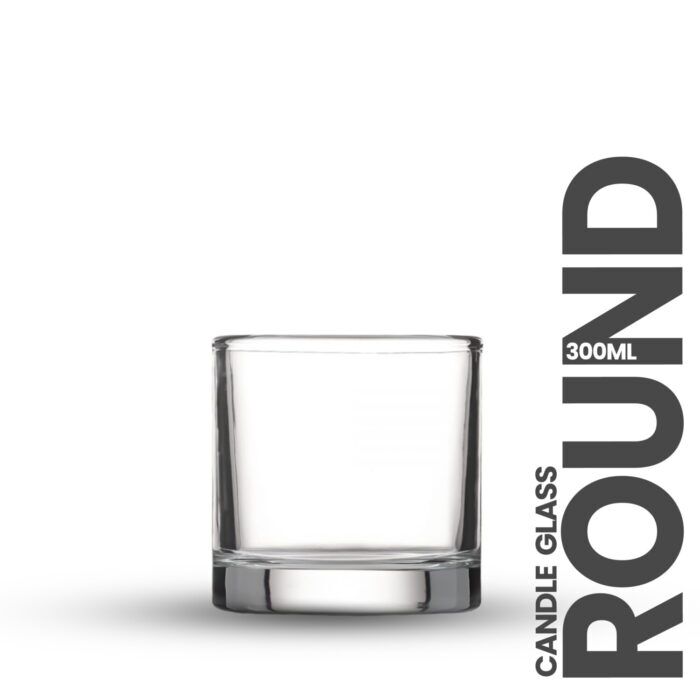 Round Candle Glass 300ml
